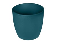 Ceramik Donica Emi petrol - śr. 13,5 cm