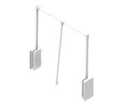 REJS Pantograf LIFTER Basic 89-112 cm biały