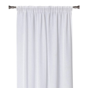 Biała zasłona z kategorii Zasłony i firany.