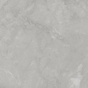 Szara płytka podłogowa z efektem marmuru, idealna do stylowych wnętrz.