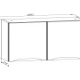 Rysunek techniczny zestawu mebli łazienkowych t.b.t. o wymiarach 600x600x216 mm.
