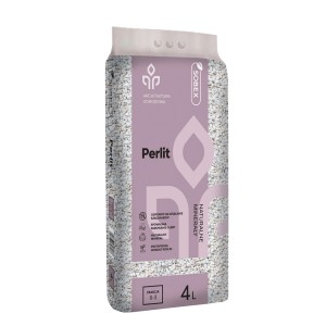 Worek perlitu 4L, mineralne podłoże do poprawy gleby w ogrodzie.
