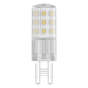 Żarówka LED G9 t.b.t., przezroczysta obudowa.