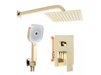Rea Zestaw prysznicowy podtynkowy Orix złoty