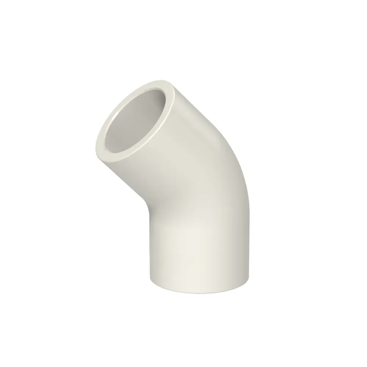 Kolanko PVC 1/2" 45st KWxKW