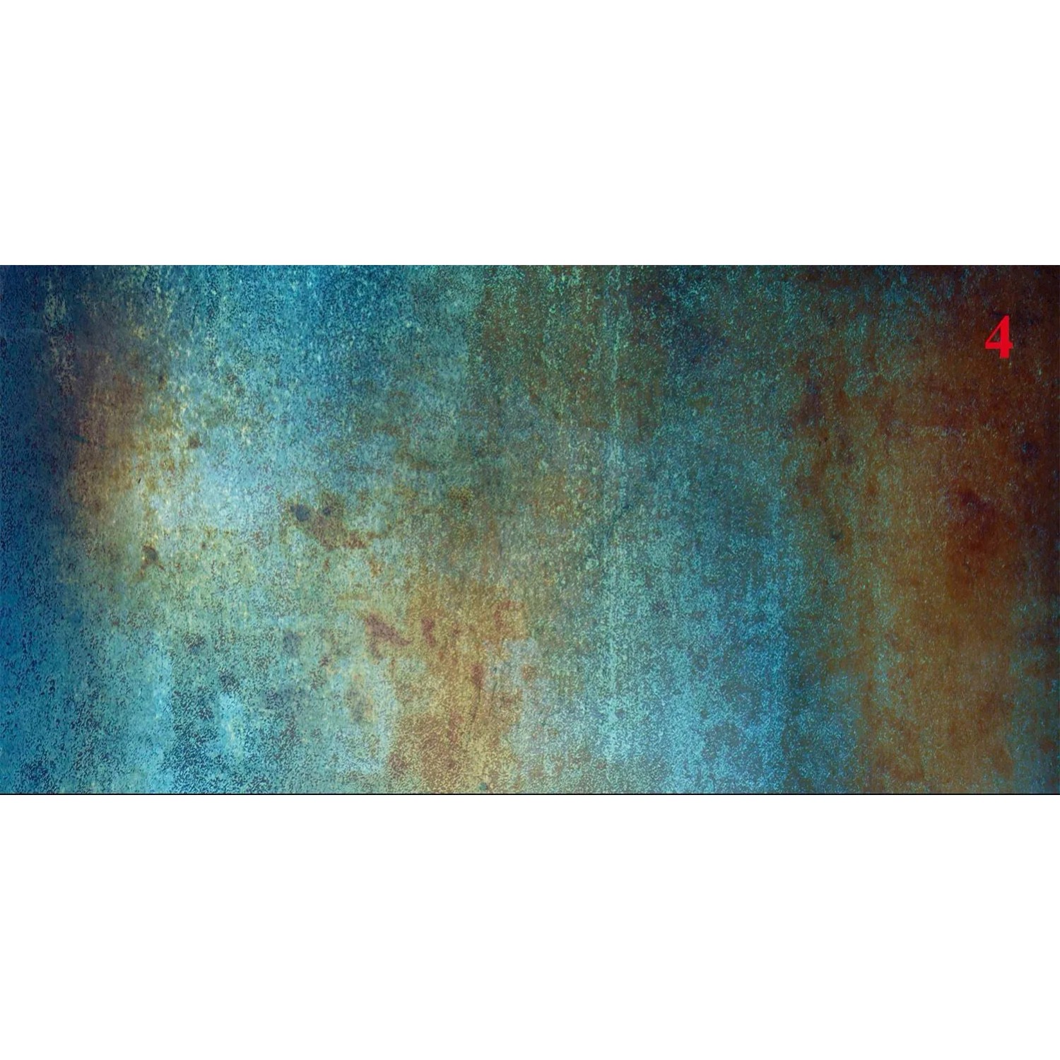 Panel szklany Stone blue mirror Silver 4 elementy 60 x 120 cm