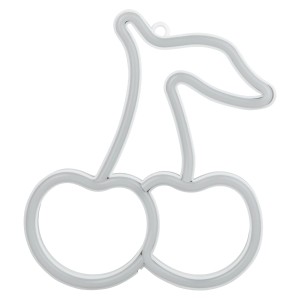 Biała LED wiśnia jako kinkiet (Kinkiet LED) do użytku wewnętrznego.