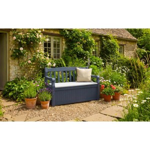 Ławka ogrodowa EDEN antracyt - 265 l