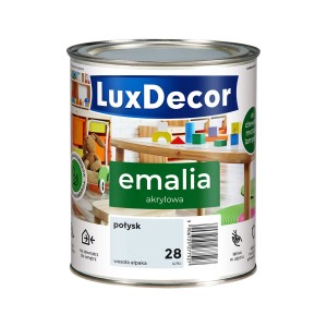 Puszka emalii kolorowej LuxDecor, odcień Wesola Alpaka, do drewna, metalu i lamp.