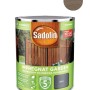 Puszka Sadolin Impregnat Garden do drewna, kolor szary. Grunt do drewna do użytku zewnętrznego.