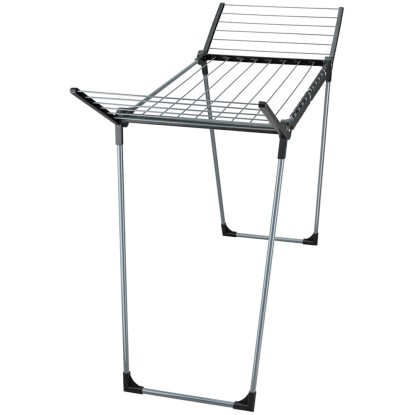 Leifheit Suszarka stojąca Pegasus 150 Slim Black 15 m