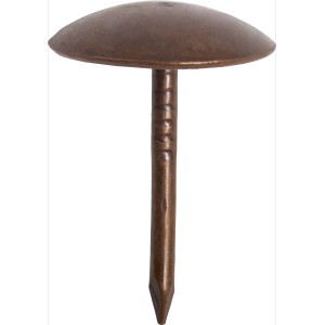 Gwoździe tapicerskie LUX, Ø 9 mm, kolor starego mosiądzu, do mocowania tapicerki i tkanin.