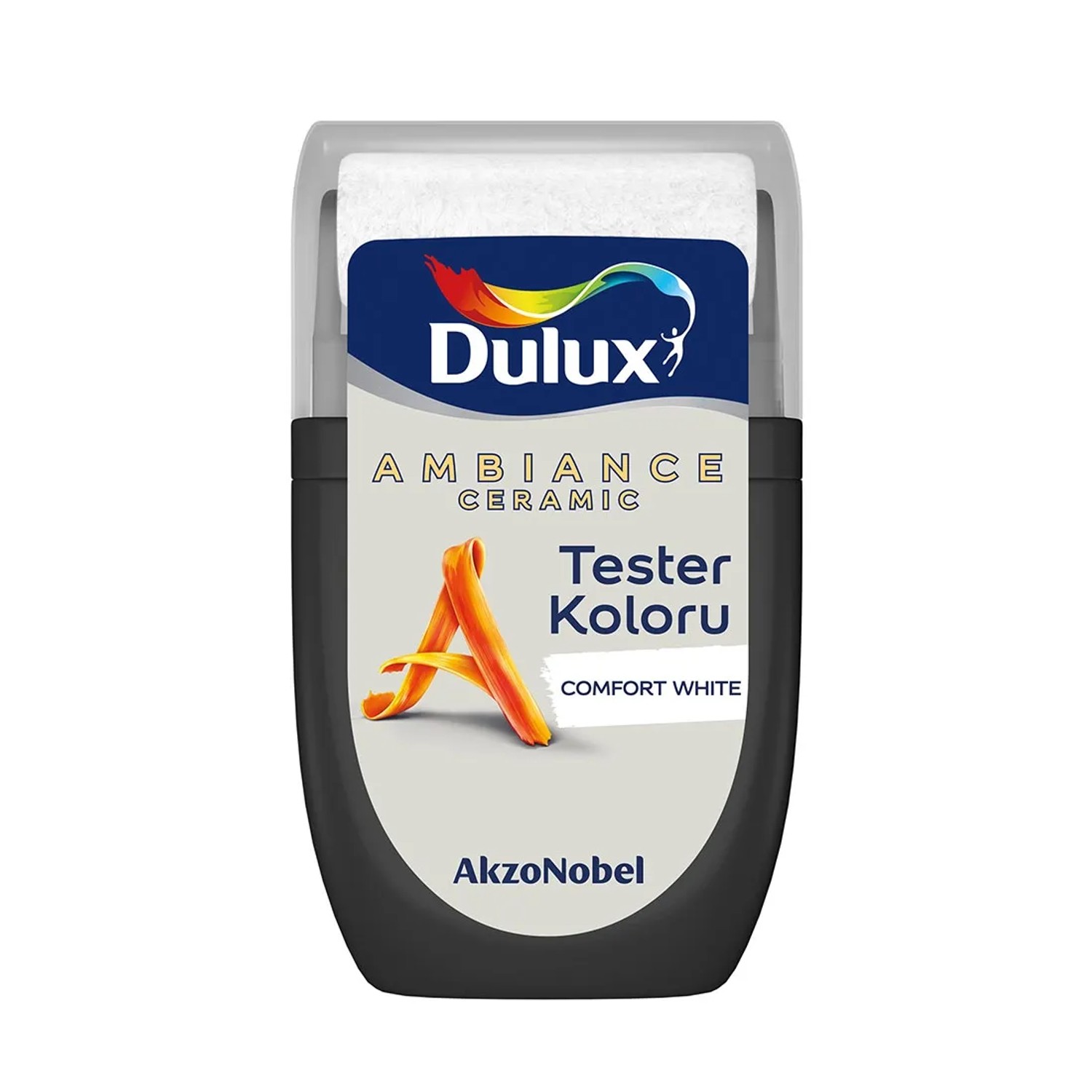 Tester farby Dulux Ambiance Ceramic comfort white 0,03 L