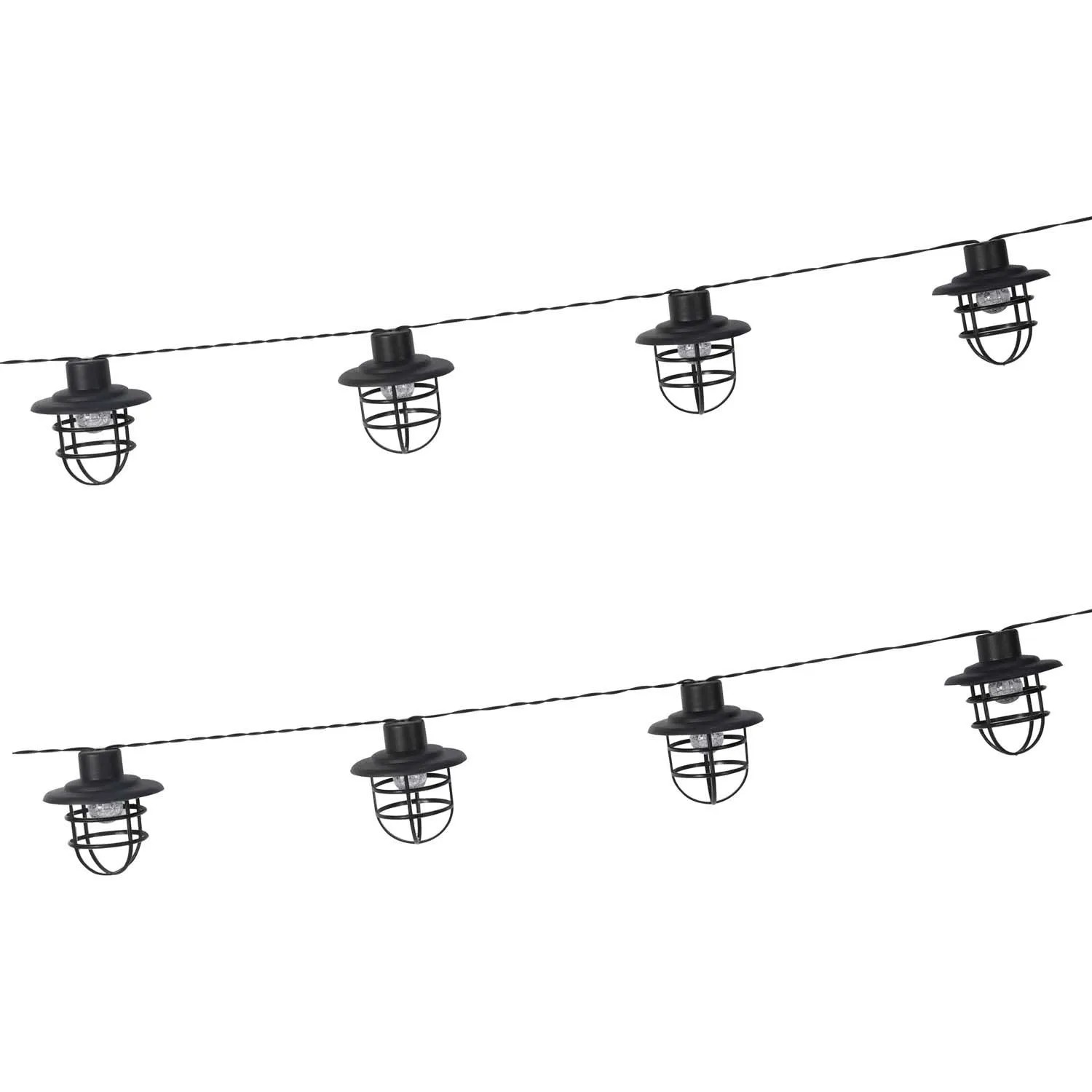 4iQ Zestaw 2 girland solarnych GAJA 10xLED dł. 200 cm