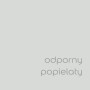 Próbka koloru farby do ścian t.b.t. w kolorze szarym. Idealna do kolorowych ścian wewnętrznych.