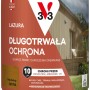 Lazura do drewna w metalowym wiadrze, kolor: złoty dąb, do długotrwałej ochrony elementów drewnianych na zewnątrz.