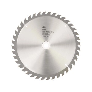 Tarcza pilarska LUX HM do drewna, Ø 300 mm, 40 zębów do pił stołowych.