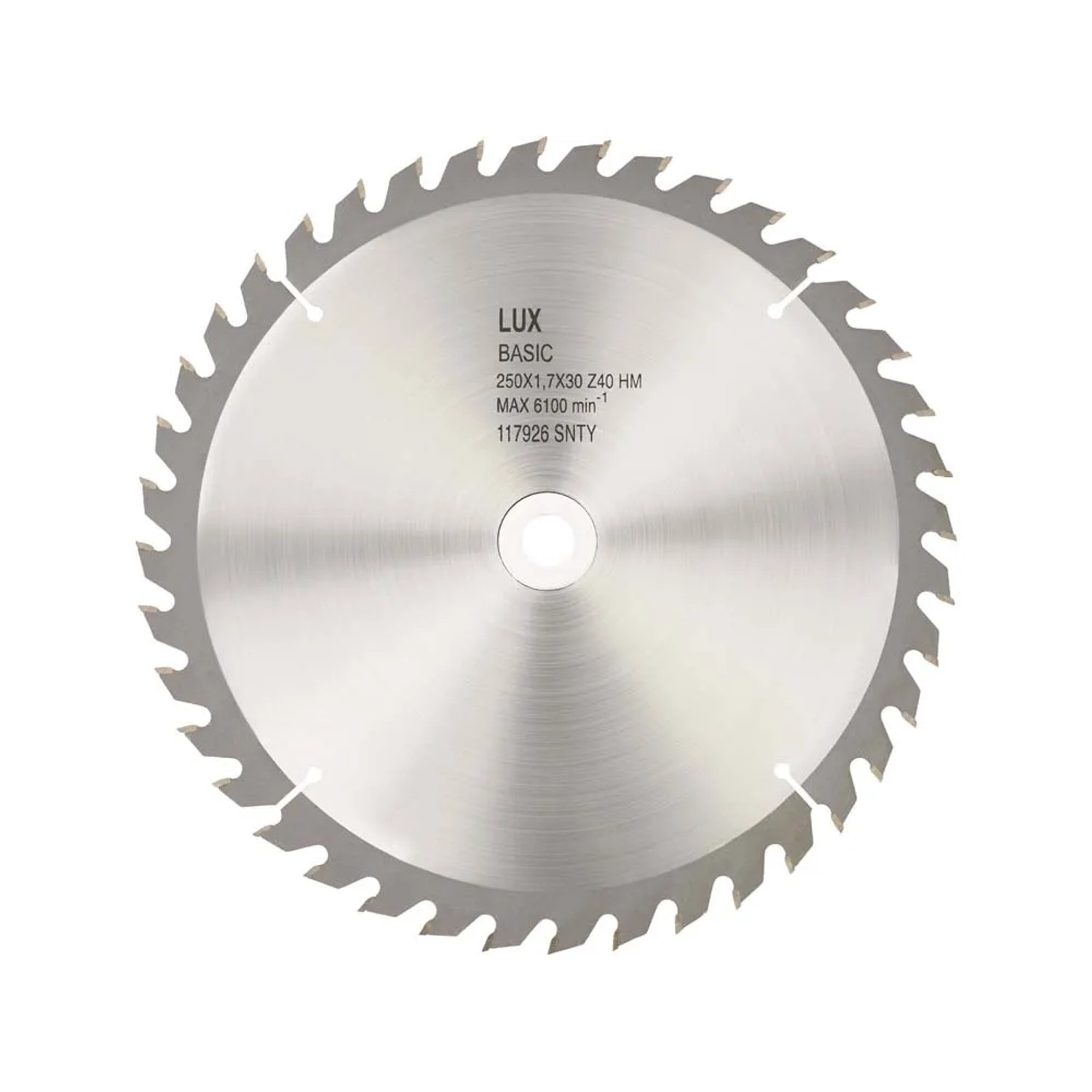LUX-TOOLS Tarcza zębata HM 300 mm x 30 mm 40 zębów