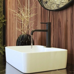 Granitan Bateria umywalkowa Kivo czarna