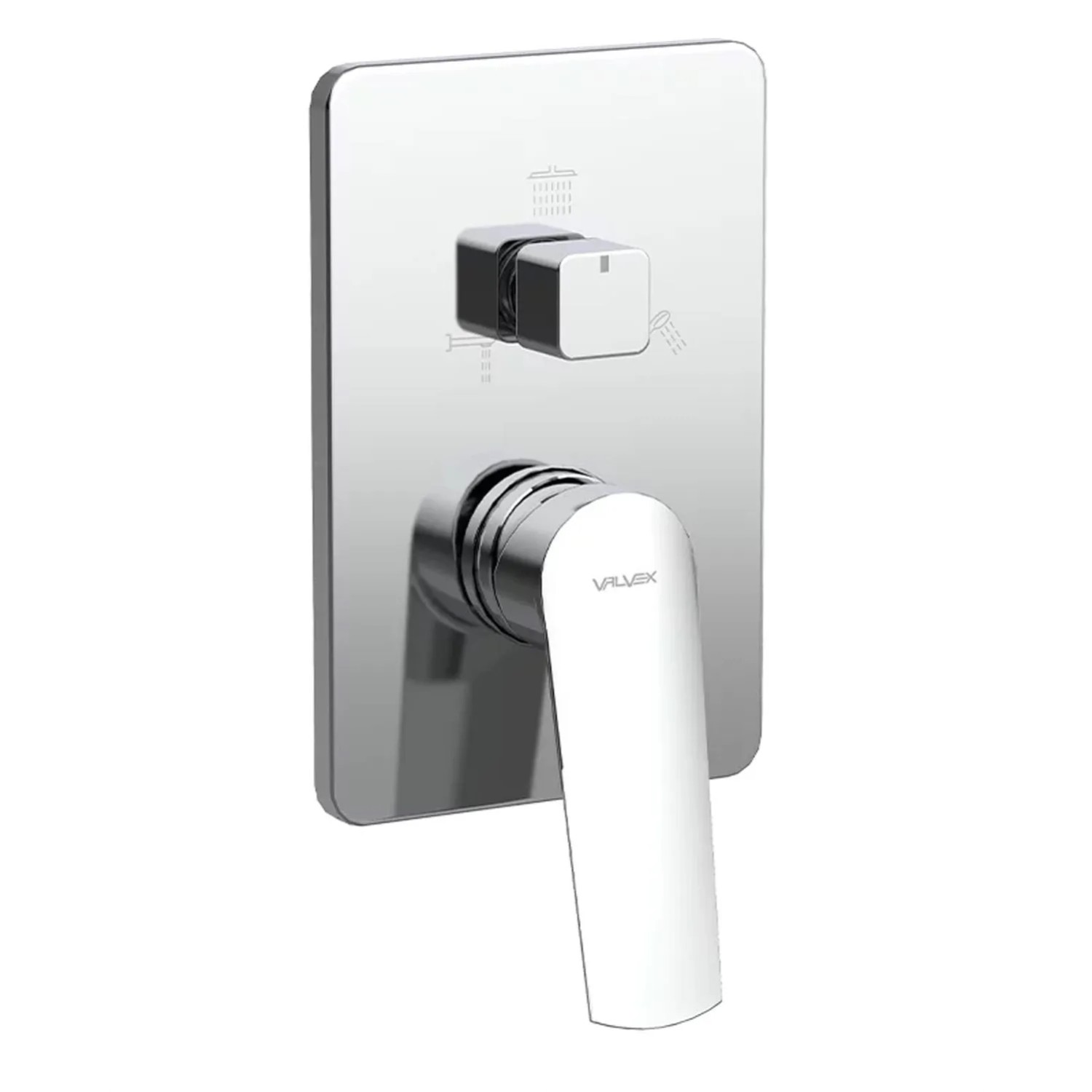 Valvex Bateria wannowa 3f podtynkowa Soho chrom