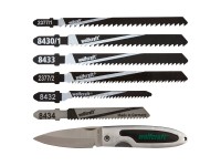 Wolfcraft Zestaw brzeszczotów do drewna 11 szt. z nożykiem