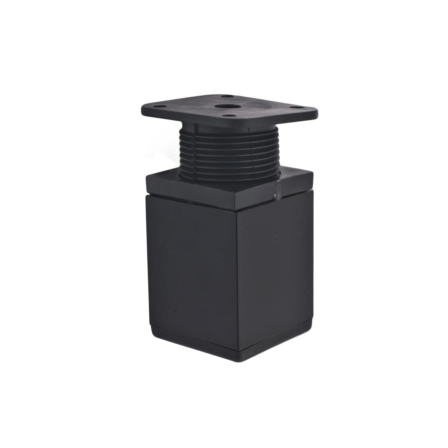 Hettich Noga do mebli czarna 4 cm x 4 cm x 6 cm