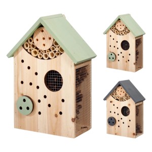 Domek dla owadów mix - 21x11x30 cm