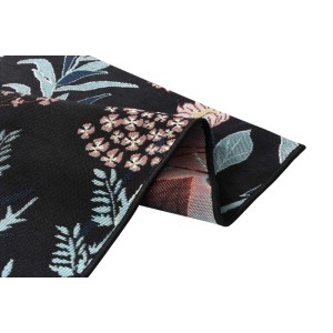 Indavo Dywan BORNEO kwiaty 120 x 160 cm niebieskie