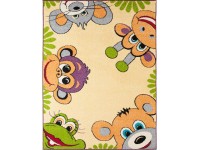 Agnella Dywan FUNKY TIG 80 x 120 cm złoty