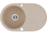 Zlewozmywak Majorka 1-kom. beżowy 78x47 cm