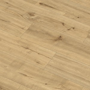 Jasne panele winylowe t.b.t. z efektem drewna do użytku wewnętrznego.