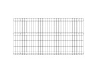 Jarmex Panel ogrodzeniowy czarny, oczko 6x20 cm, drut 3,8 mm - 250 x 132 cm