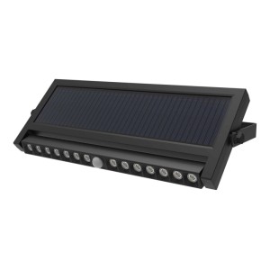 Germina Lampa solarowa SOLIS 2.0 z czujnikiem 6500K 500lm IP54 czarna