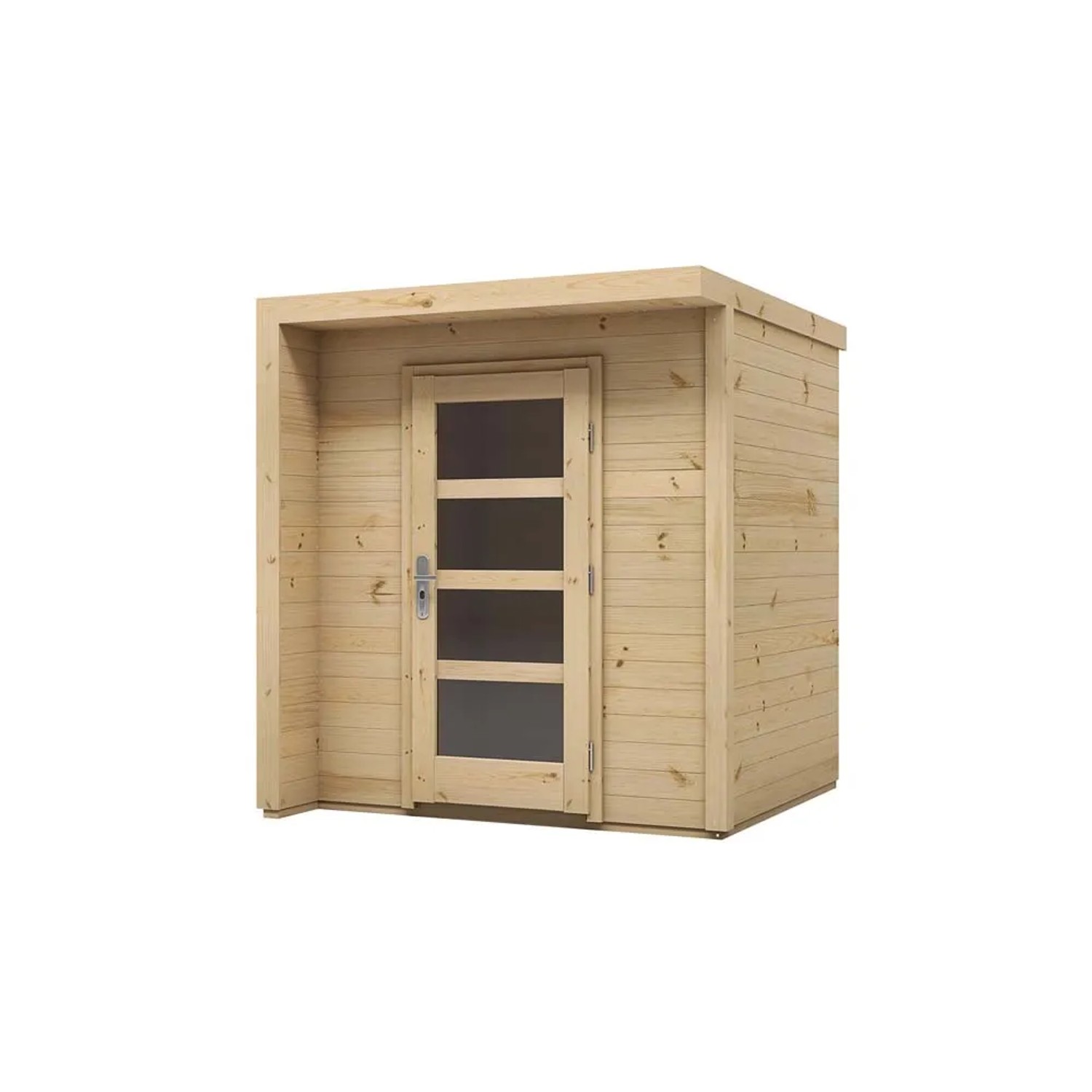 Domek ogrodowy Bratek przeszklony - 204 x 202 cm, wys. 228,9 cm