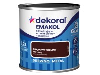 Dekoral Emalia Emakol Strong brązowy ciemny matowy 200 ml
