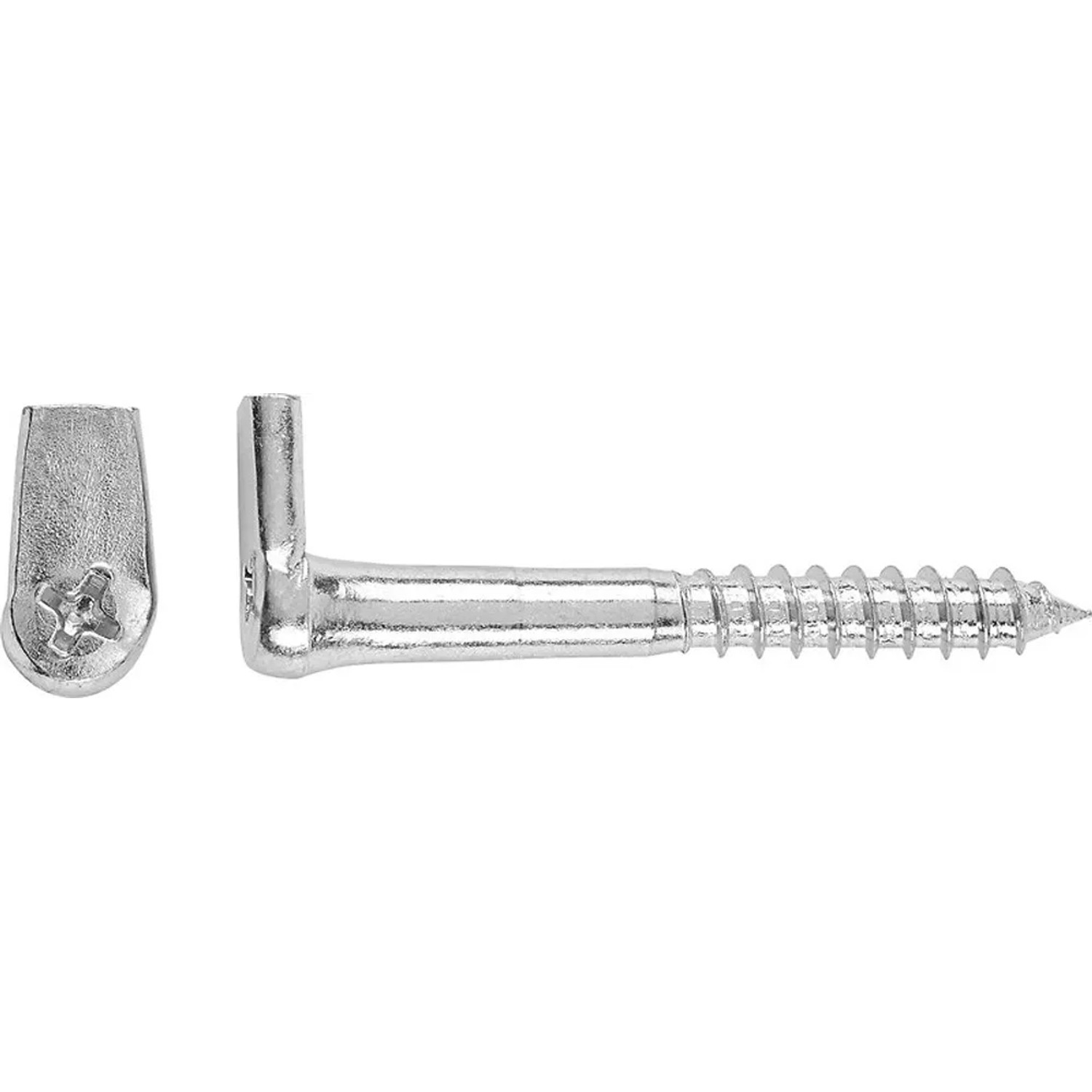 LUX-TOOLS Hak kątowy PZ ocynkowany 5,8x65mm 6szt.