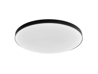 Eko-Light Plafon LED Slimi 24W 4000K 3100lm IP40 czarny śr. 37,5 cm