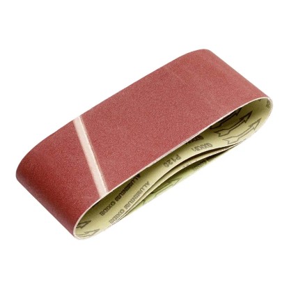 LUX-TOOLS Taśma szlifierska bezkońcowa 100 mm x 610 mm P 120 3 sztuki