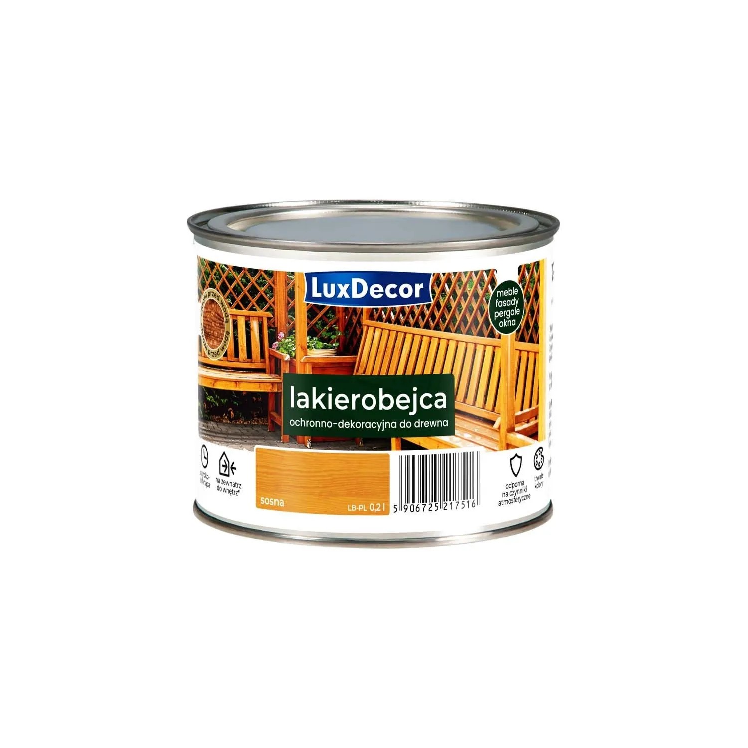 Luxdecor Lakierobejca sosna (13) 0,2 l
