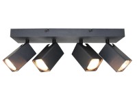 ORO Listwa SPOT ELON 4xGU10 max. 10W czarna