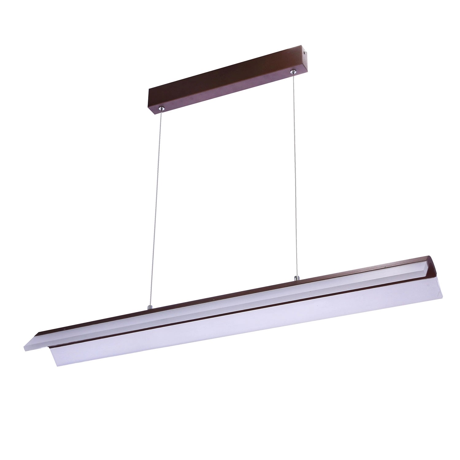 Candellux Lampa wisząca CURACOA 33W 4000K 2700lm brązowa