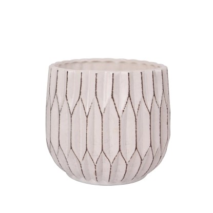 Osłonka Rosette biała - 16 cm