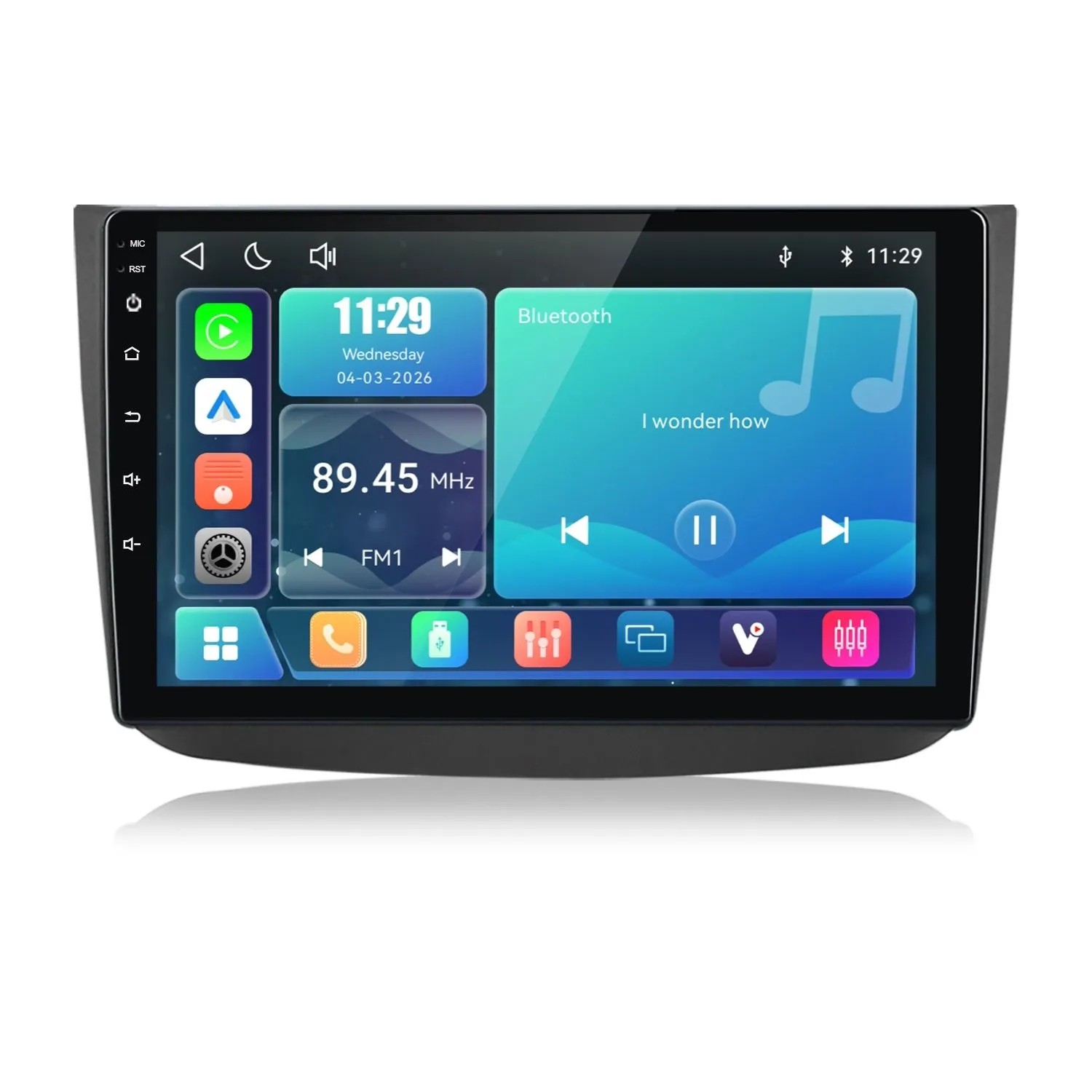 Junsun Radio Samochodowe Do Benz Vito 2 W639 Viano 2 2003-2015 Linux