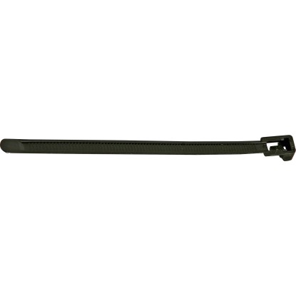 LUX-TOOLS Opaski do kabli 4,2 x 380 mm białe 25 szt.