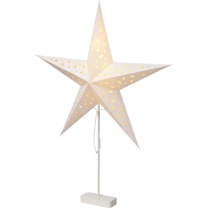 Gwiazda stojaca papierowa LED 75 cm