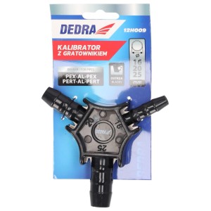 Dedra Kalibrator z gratownikiem śr. 16-20-25 mm