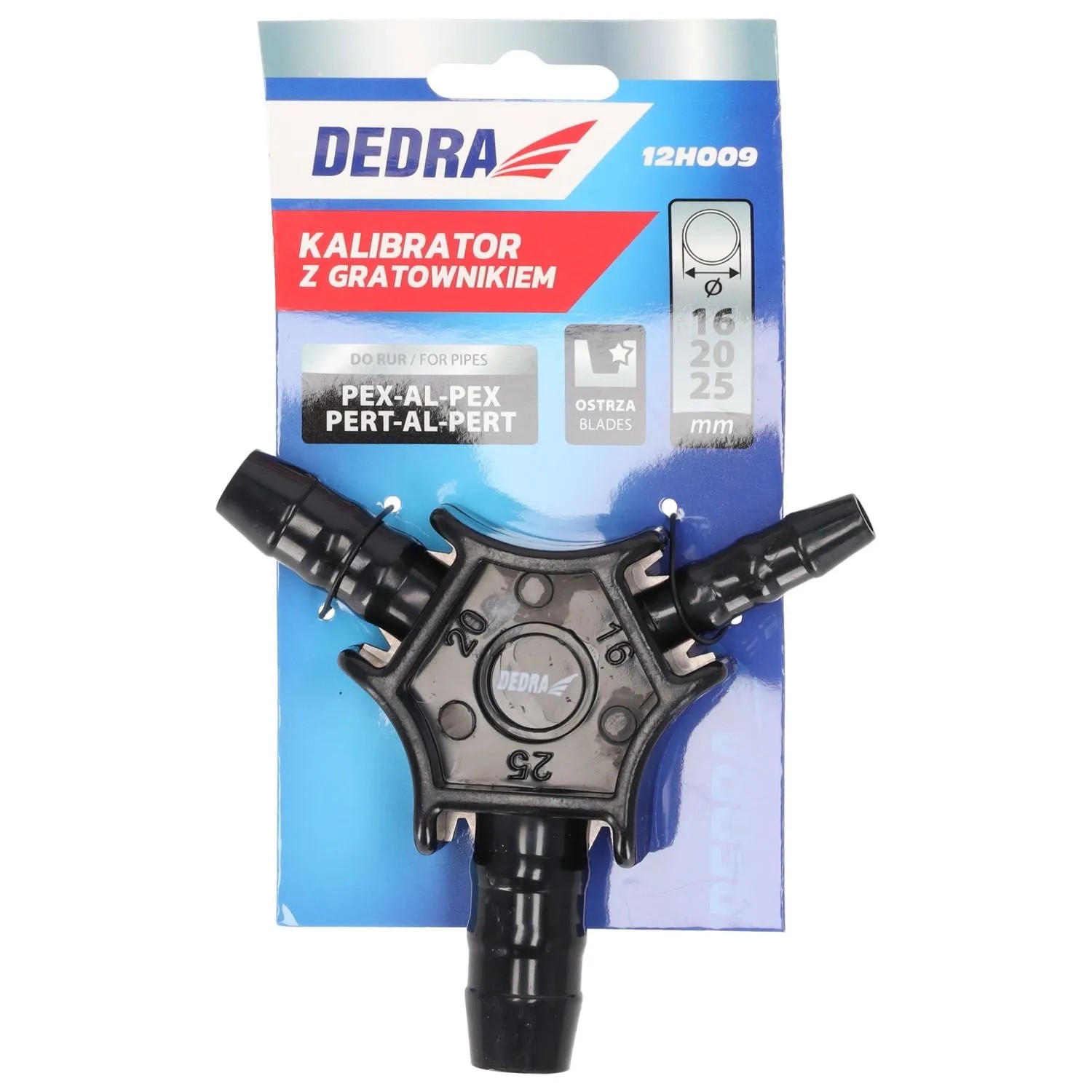 Dedra Kalibrator z gratownikiem śr. 16-20-25 mm