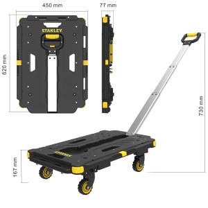 Stanley Platforma modułowa składana z rękojeścią - 137 kg