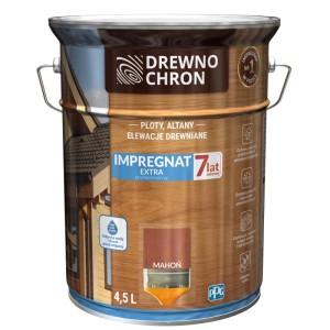 Drewnochron Impregnat Extra powłokotwórczy mahoń - 4,5L