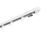 Szyna zewnętrzna aluminiowa pojedyncza 115-210 cm zestaw